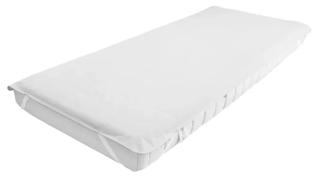 Alèse bébé imperméable 70x140 cm Senna Baby CLASSIC en coton blanc