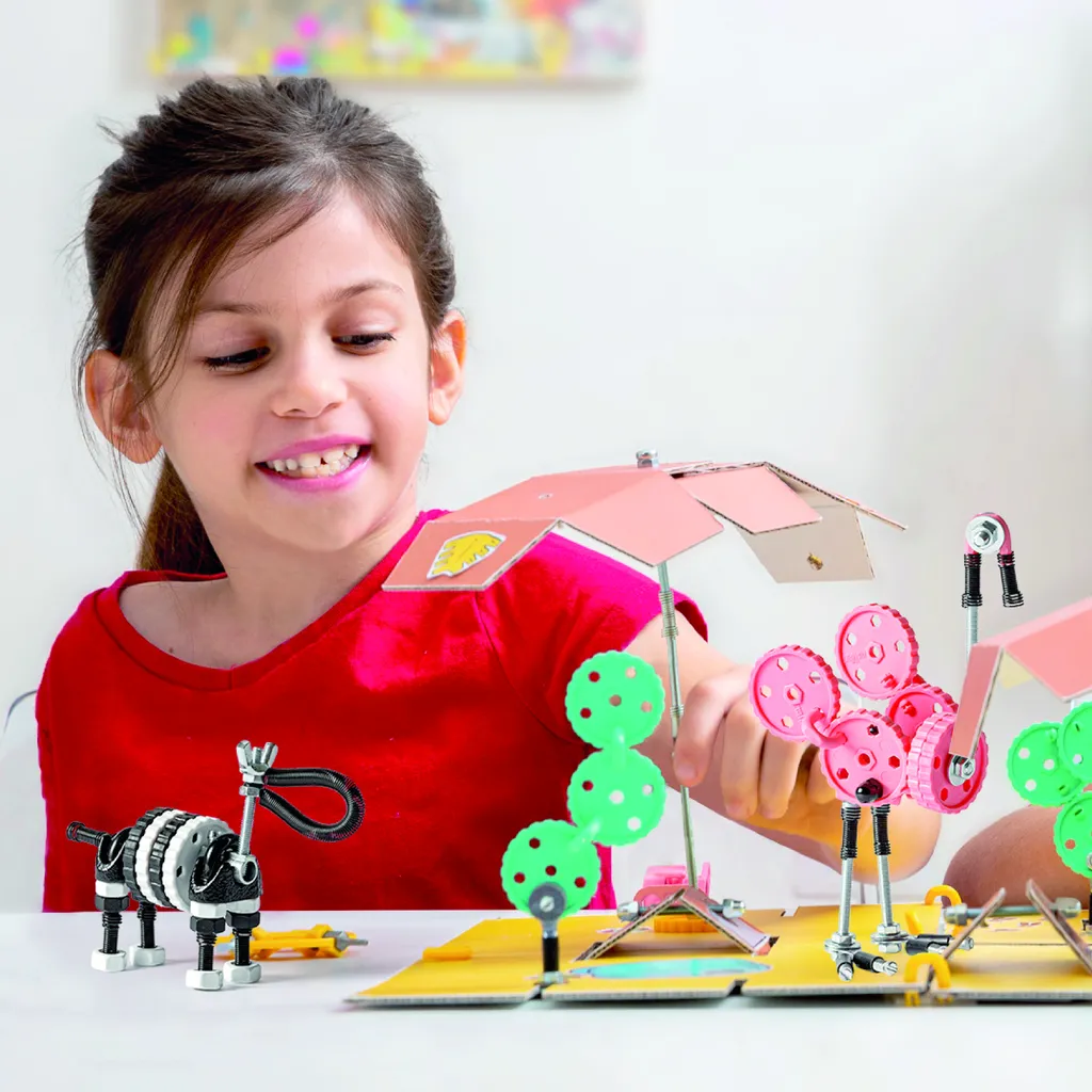 Jeu de Construction Métallique SavanaBit OffBits pour Jeunes Inventeurs - 9