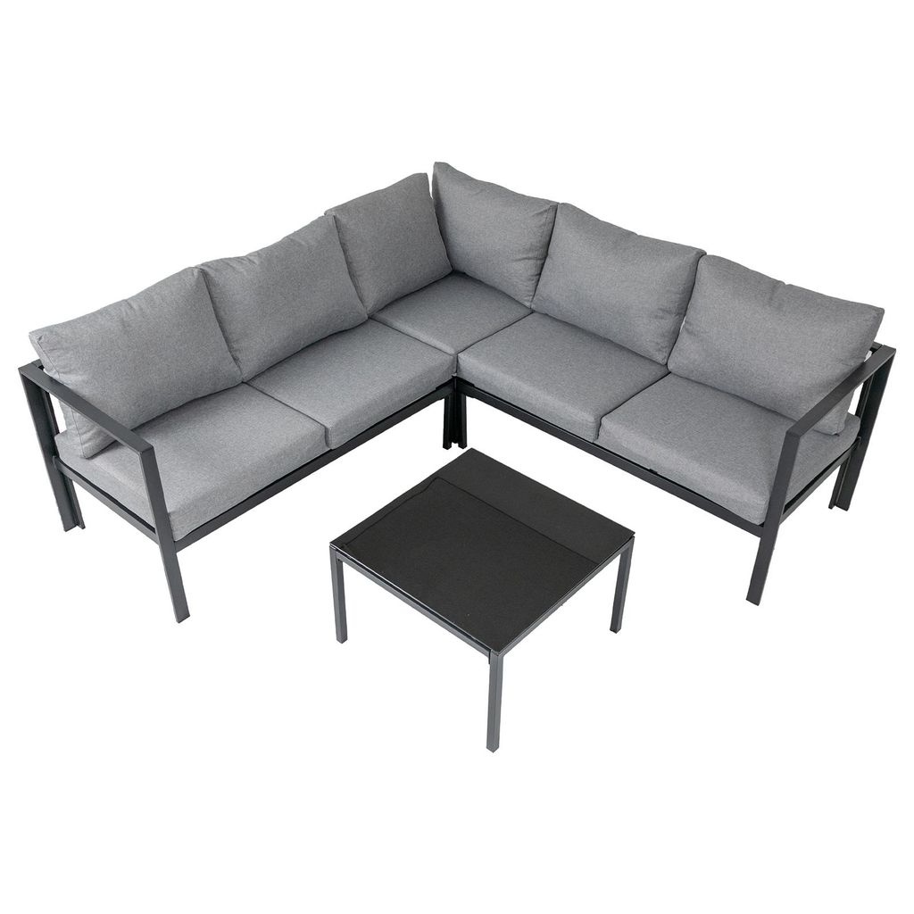 SVITA MISSOURI Gartenlounge 4tlg. Outdoor Sofa Set aus Produktbild 