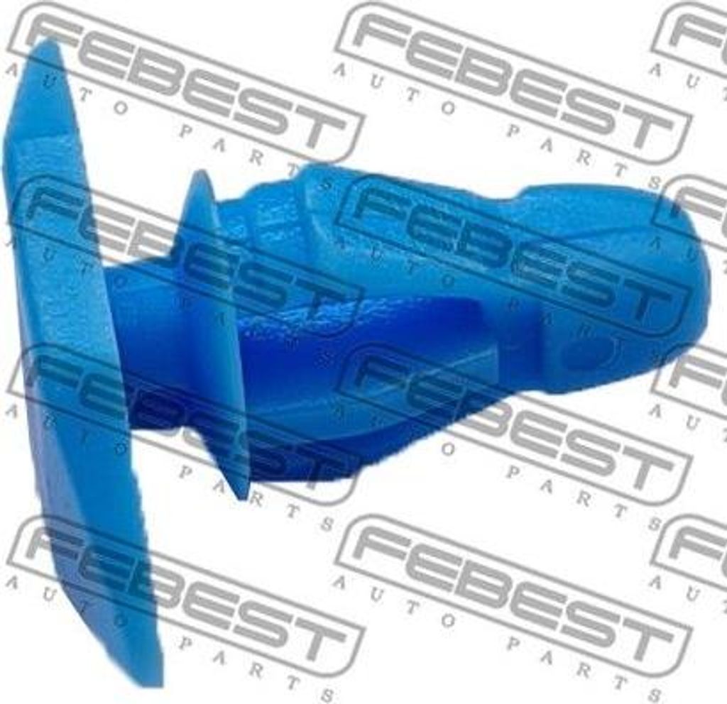 FEBEST 88570-023 Clip, Zier-/Schutzleiste OE 155309311 kompatibel mit Micra, Murano, Patrol, Primera, Qashqai, Silvia