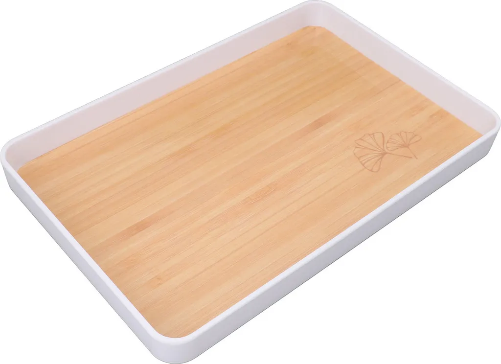 Plateau rectangulaire antidérapant pour éviter les chutes de vaisselle