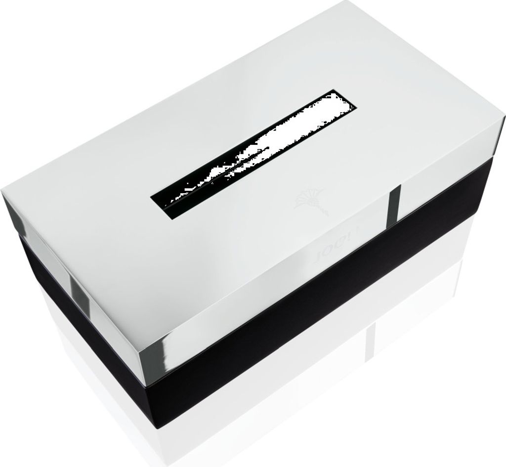 JOOP! Blackline Kleenexbox - Schwarz / Chrom
