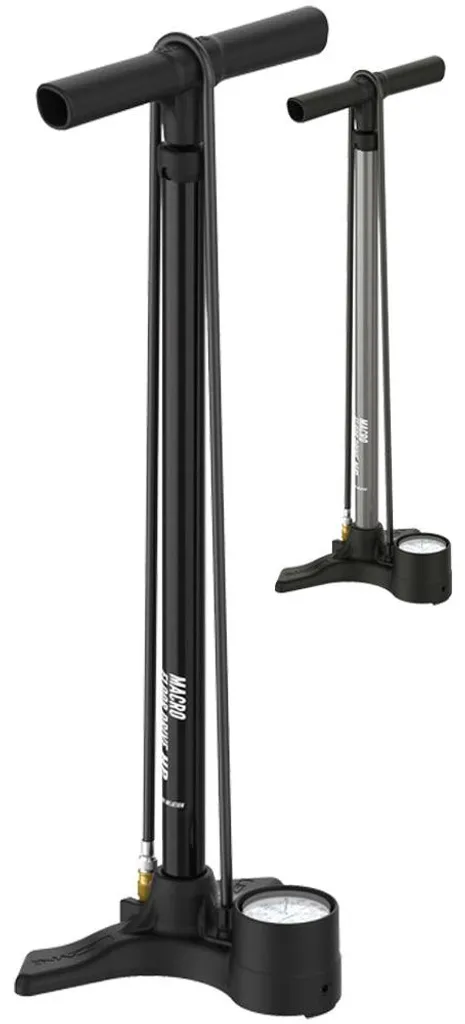 Pompe à pied Lezyne Macro Floor Drive DV 220 psi - Valve ABS Flip-Thread