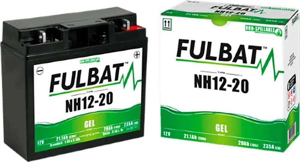 Fulbat Nh12-20 Gelbatterie Durchsichtig  Durchsichtig One Produktbild 