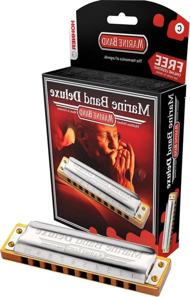 Harmonica chromatique Sol Majeur en métal, instrument à vent premium