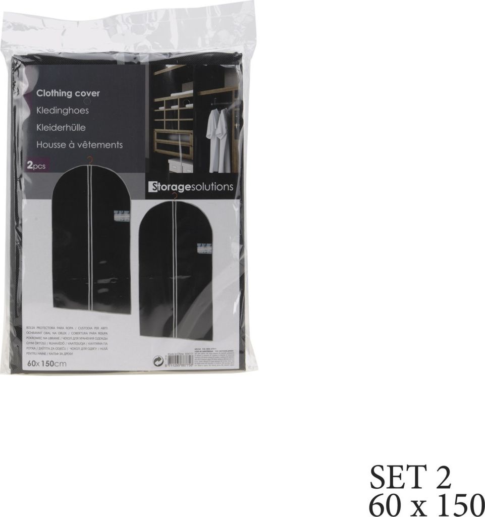 Koopman Pokrowiec na sukienkę SET 2szt 150x60cm Zdjęcie produktu 9
