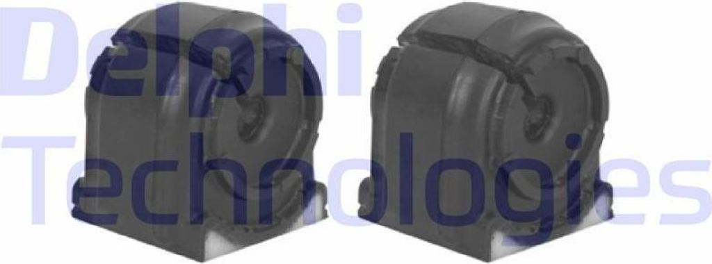 2x DELPHI TD1141W Lagerung Stabilisator Stabigummi für VW CRAFTER 30-50 Kasten (2E) CRAFTER 30-35 Bus (2E) CRAFTER 30-50 Pritsche/Fahrgestell (2F)