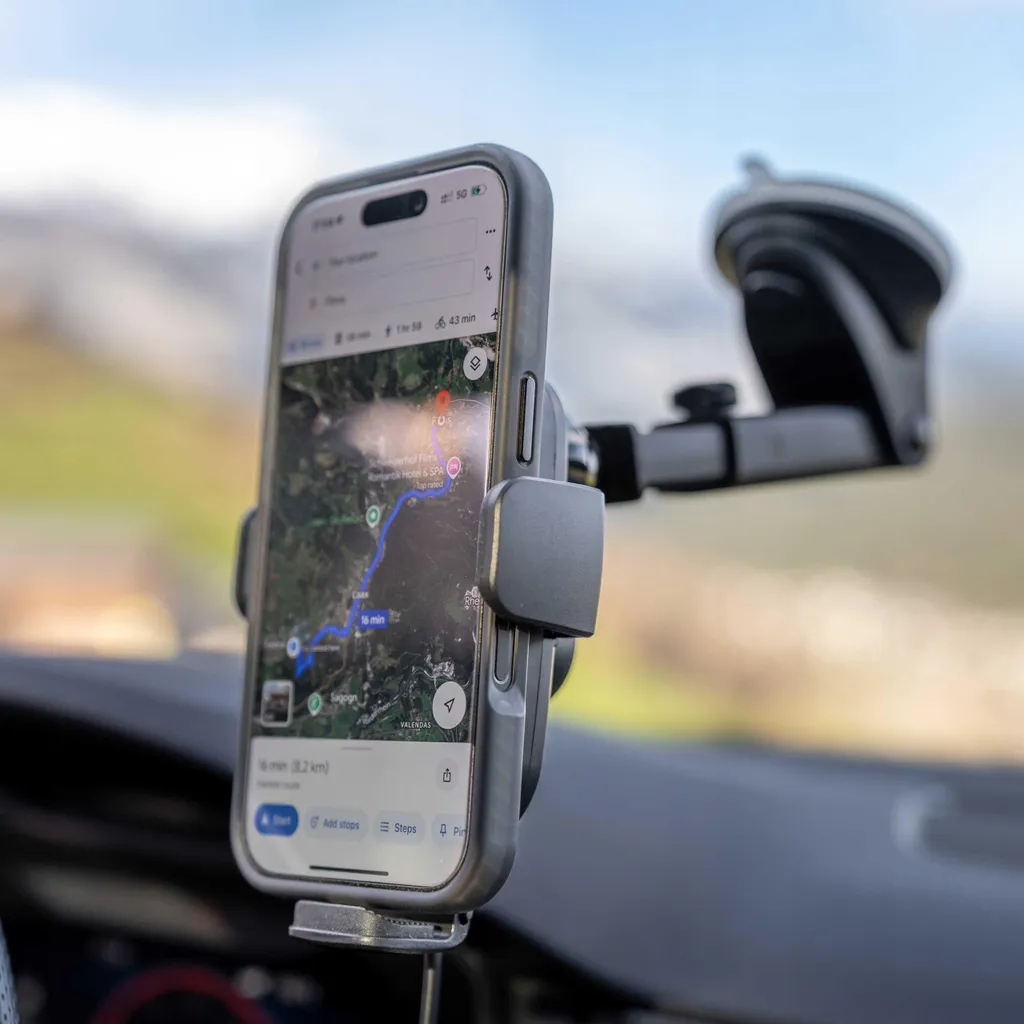 Support Voiture GPS avec Charge Induction Rapide WM7B Spacecase - 6