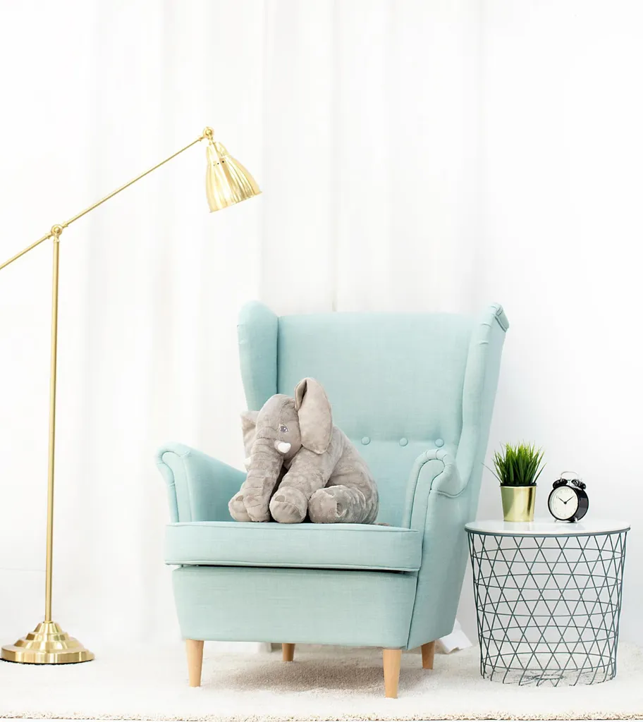Peluche Éléphant JATTESTOR Ultra Douce 50 cm - Lavable en Machine