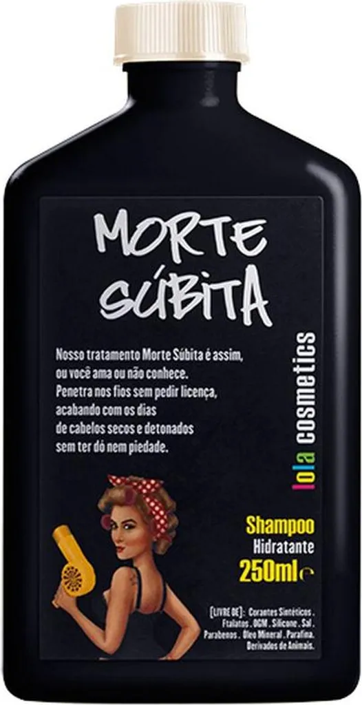 Shampooing pour cheveux secs Morte Súbita Lola Cosmetics format 250ml