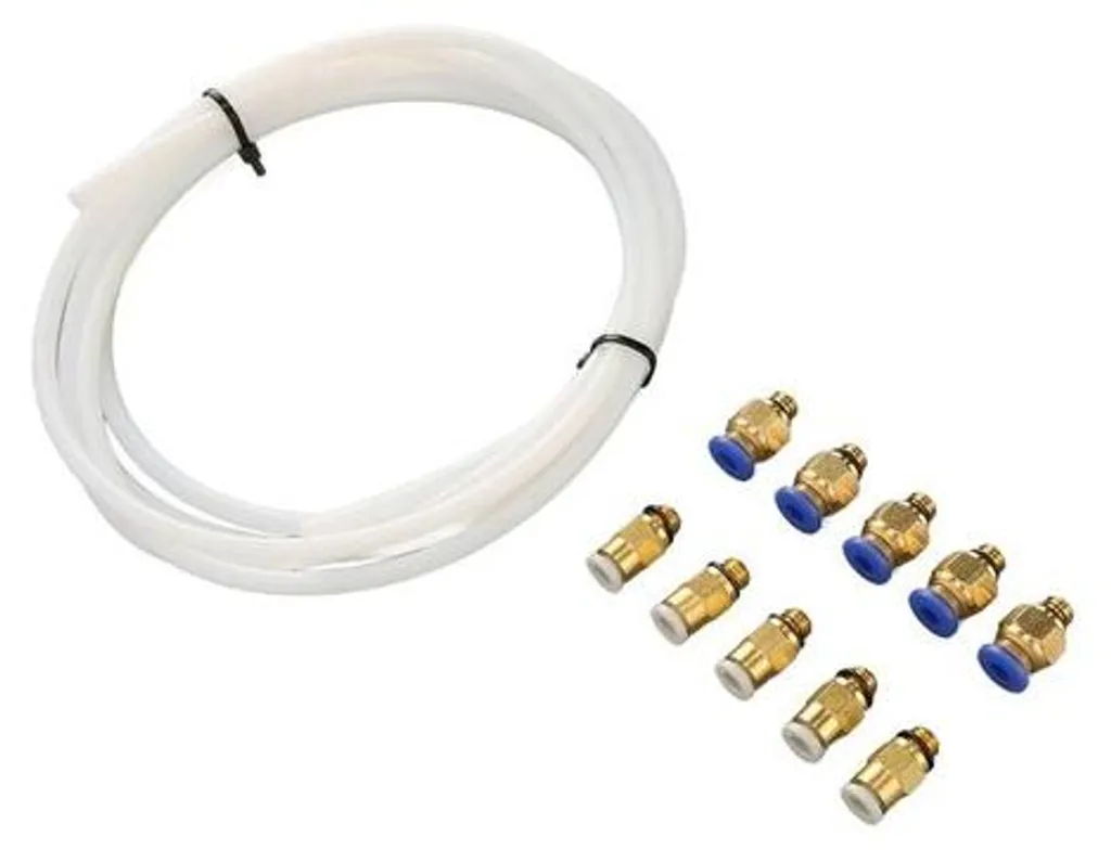 Tube de Guidage PTFE 2m et Raccords pour Maintenance Imprimante 3D FDM