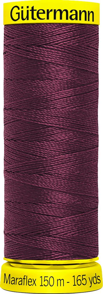 Gütermann Maraflex, No. 120, für hochelastische Nähte 369 Bordeauxrot