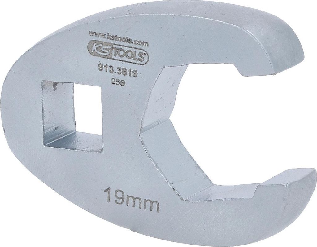 3/8" Sechskant-Einsteck-Maulschlüssel, 19mm