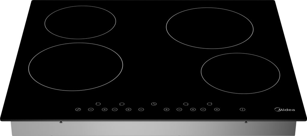 Midea Keramikkochfeld autark KF400NF 60 cm, rahmenlos, Touch Control