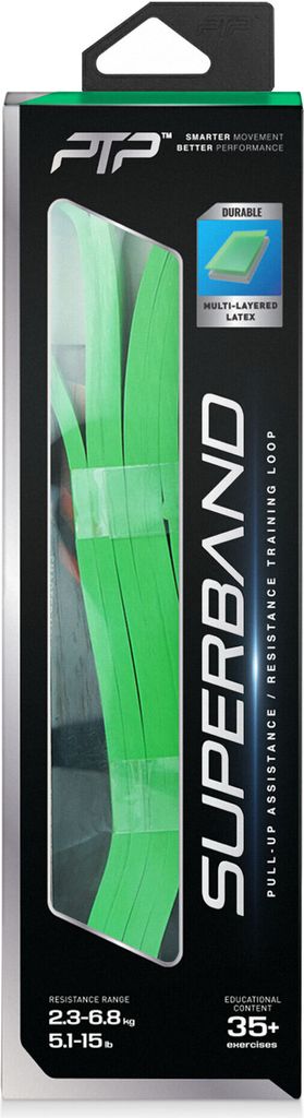 Anello di assistenza per pull-up SUPERBAND verde ULTRALIGHT Immagine del prodotto 