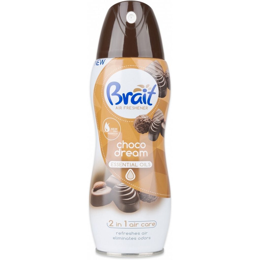 BRAIT Lufterfrischer mit ätherischen Ölen, Schokoladentraum, 300 ml