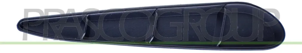 Grille d'aération pour réparer un pare-chocs noir après impact