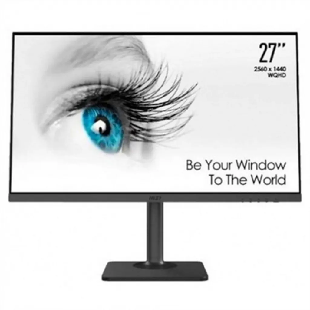 Écran 27 Pouces WQHD MSI Modern MD271QP avec Pied Ergonomique Réglable