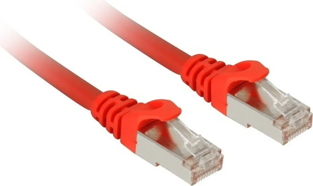 Sharkoon Patch. SFTP Cat7a Rohk rd 10m| LSOH - Switch - 1