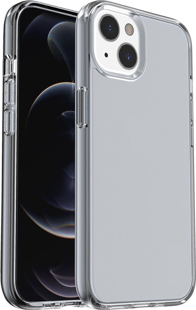 Mobigear Crystal iPhone 14 Plus Hülle Hardcase Backcover - Grau