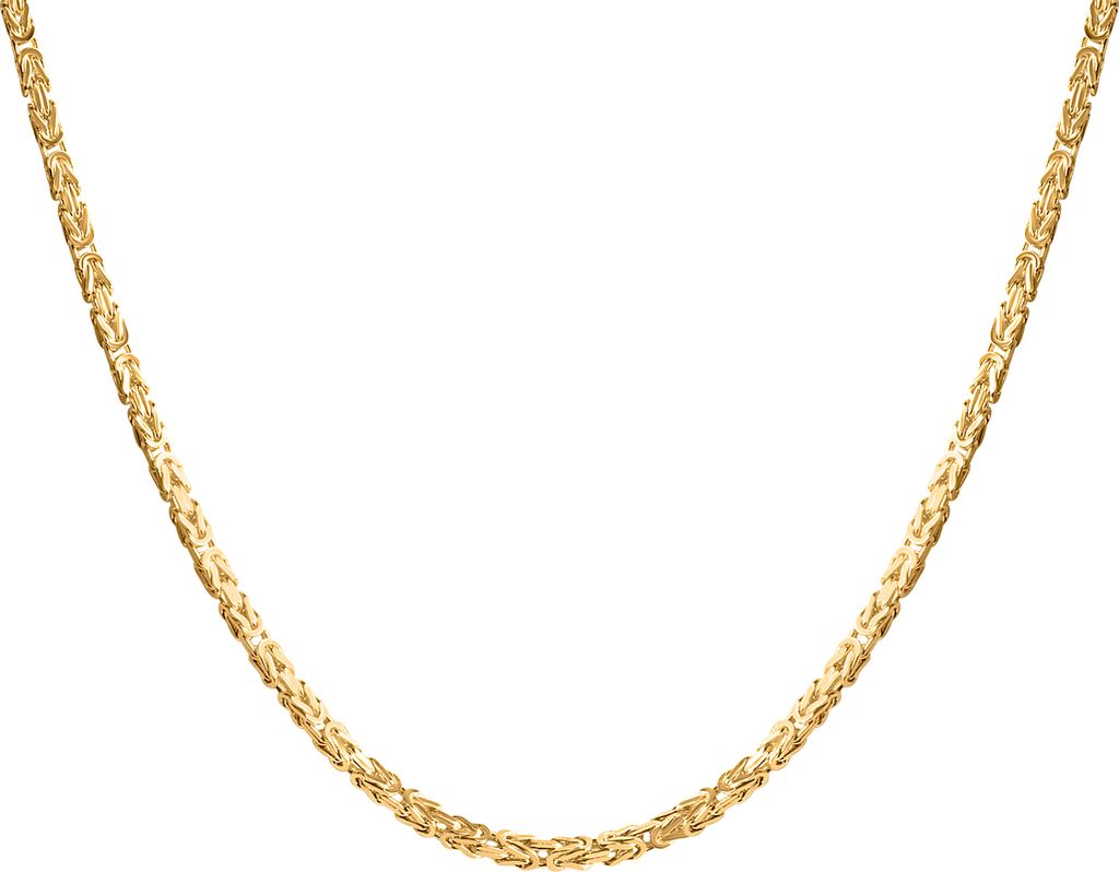 V Collier 333 Gelbgold Königskette Produktbild 