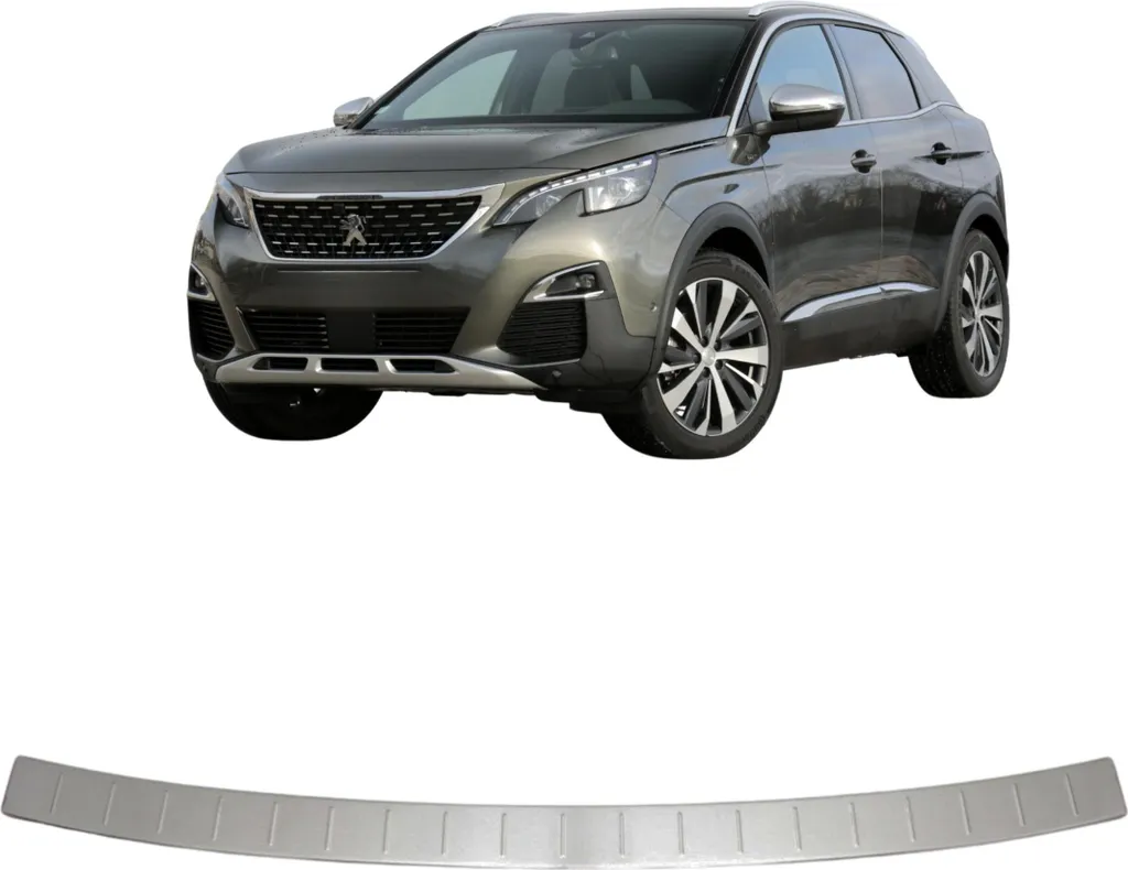 Copertura Paraurti Peugeot 3008 Acciaio Inox Cromato 2016-2023 | Shop