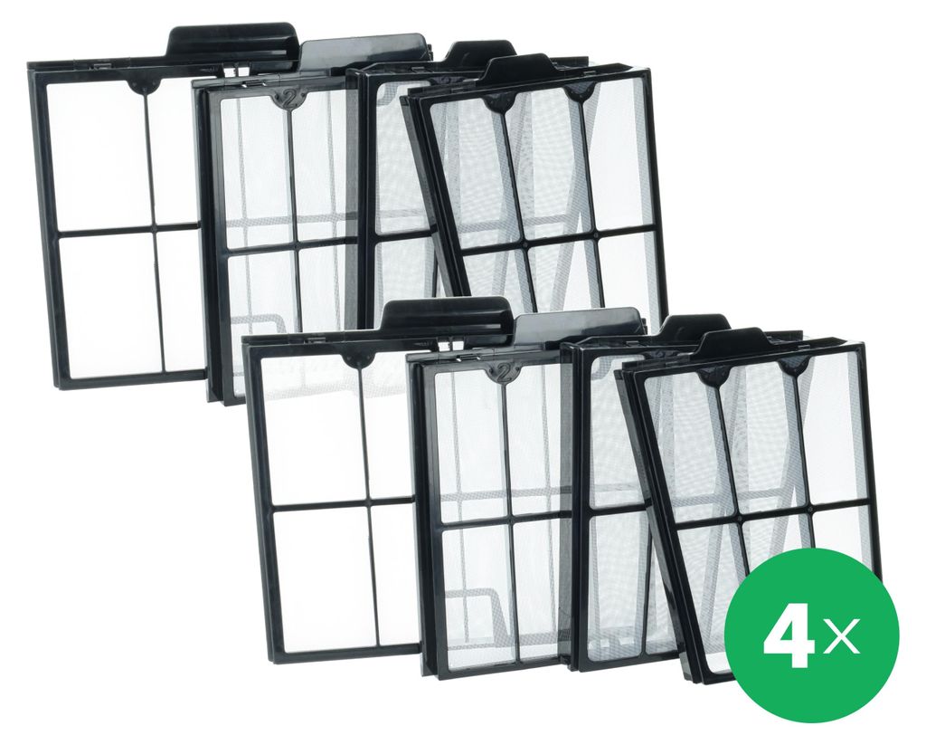vhbw 8x Grobstaubfilter Ersatz für Dolphin 9991463-R4 für Poolsauger, Poolroboter - Grobfilter, 22 x 19,7 x 7,5 cm