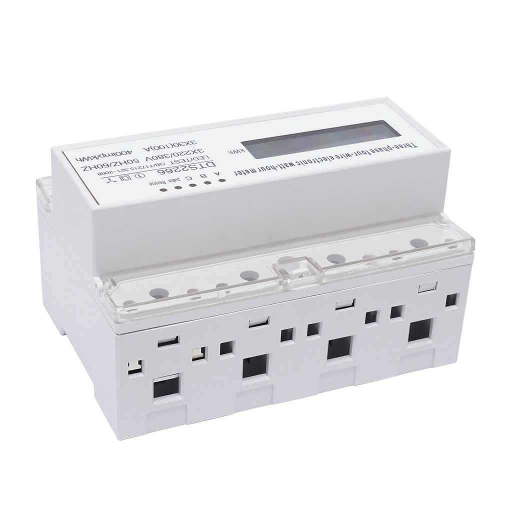LCD třífázový elektroměr kalibrovaný 3fázový 4vodičový Obrázek produktu 8