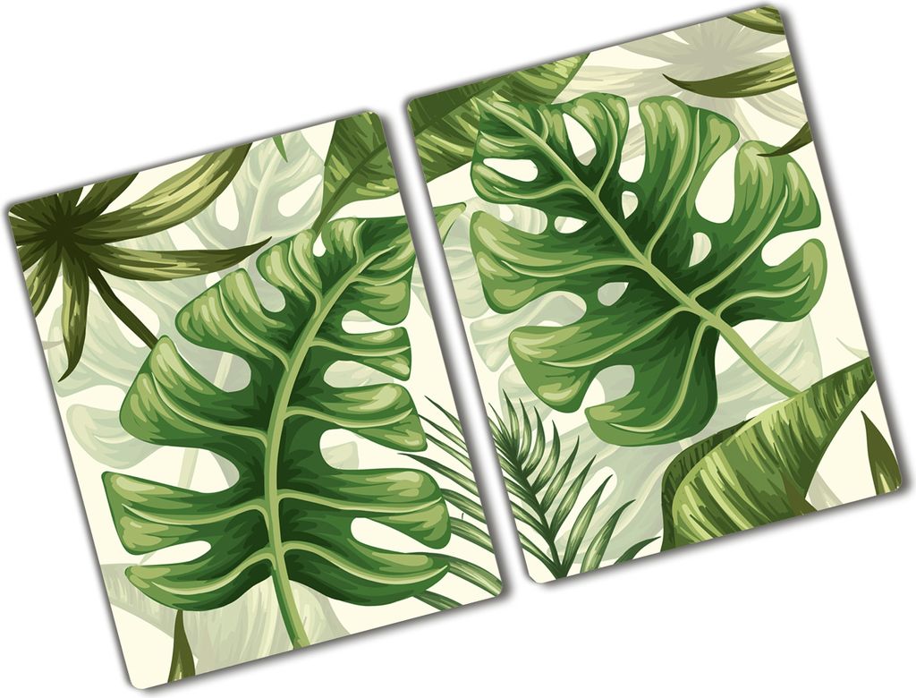 Tulup Glas Herdabdeckplatte - 2x40x52 cm - Produktbild 