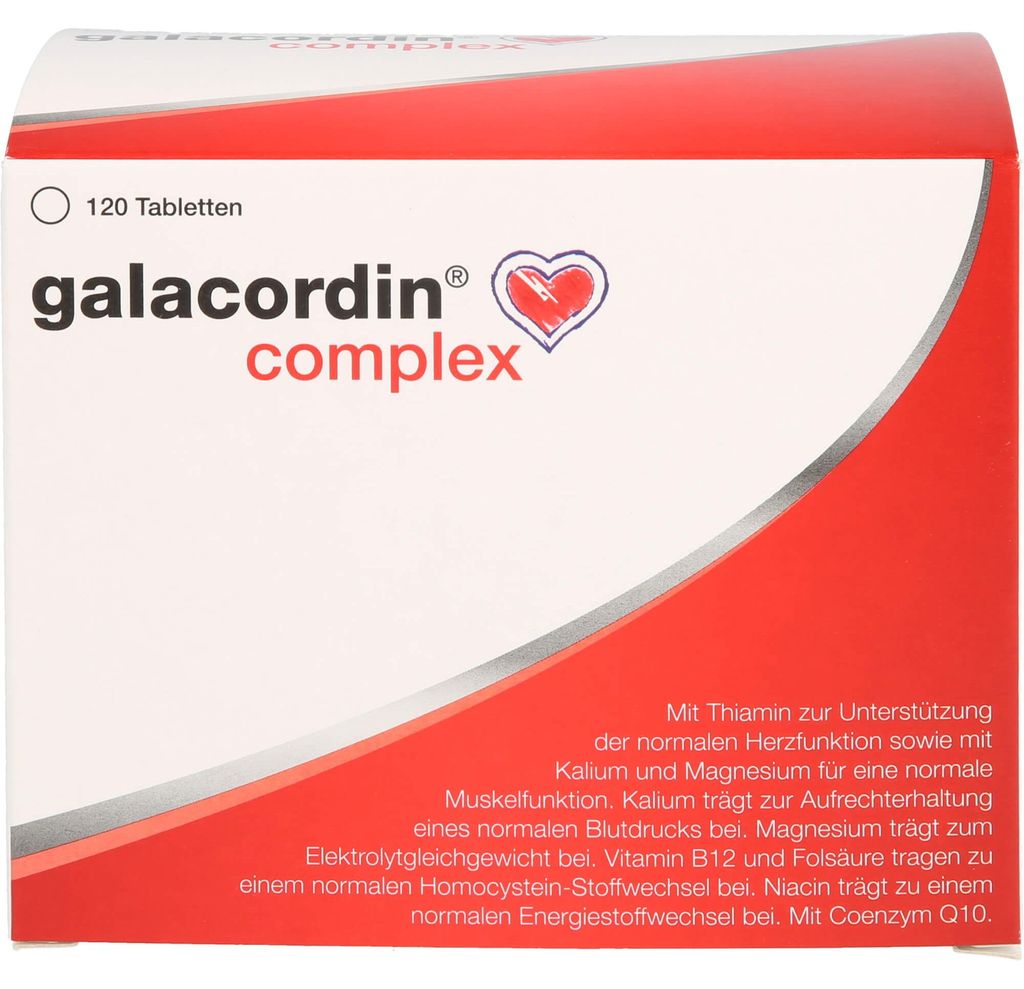 Galacordin, complejo vitamínico, 120 tabletas Imagen del producto 