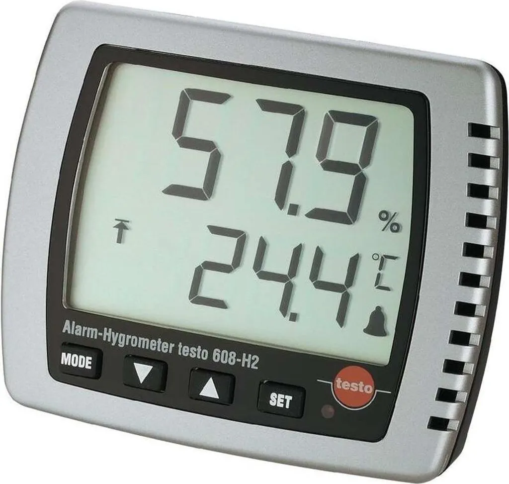 Thermo-hygromètre Testo 608-H2 haute précision avec calcul point rosée