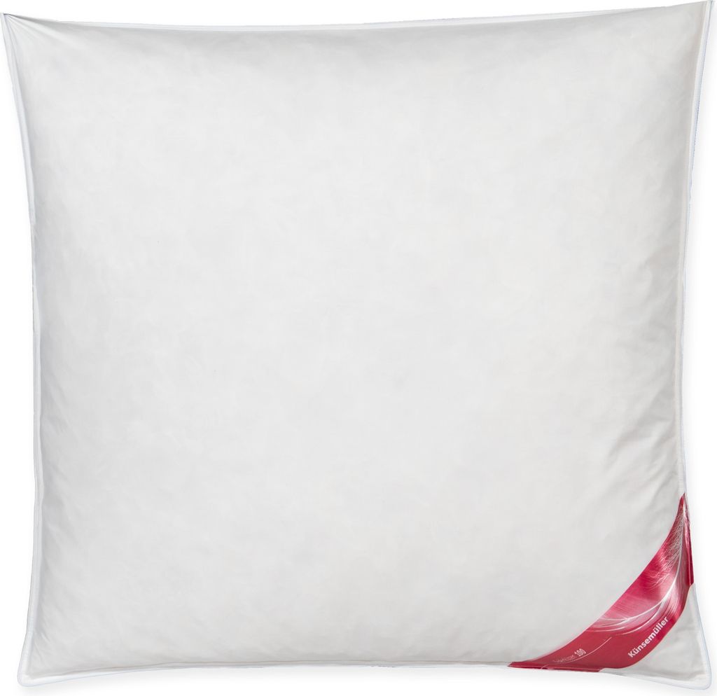 Künsemüller 100% Feder Kopfkissen 80 x 80 cm viel Produktbild 