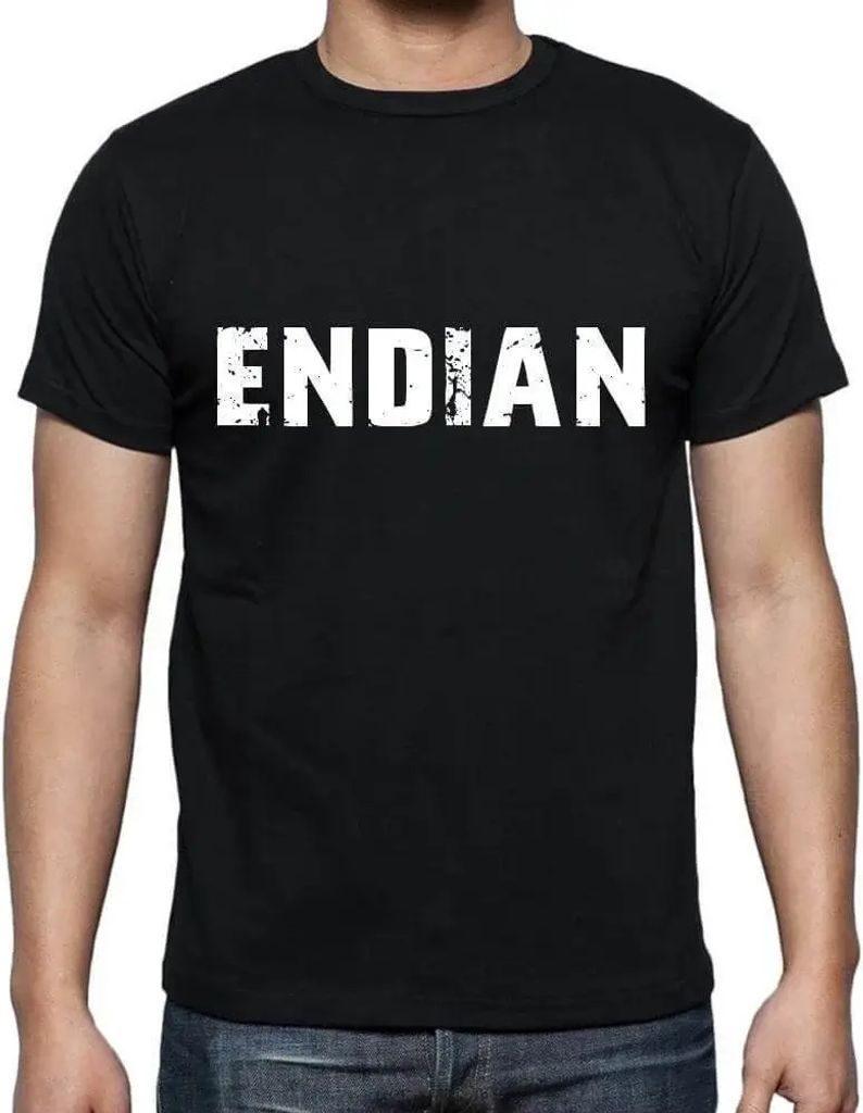 Herren Grafik T-Shirt Endian Öko-Verantwortlich Vintage Jahrgang Kurzarm Lustige Druck Geburtstag Geschenk Mann