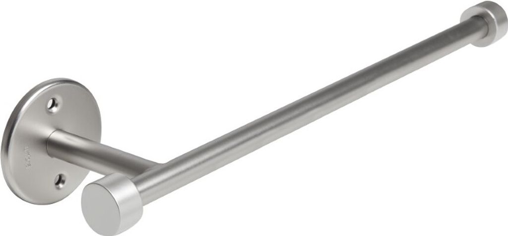 Umbra Cappa Wand Küchenrollenhalter, Papierrollenhalter, Wandrollenhalter, Metall / Nickel, 35.5 cm, 1009237-410