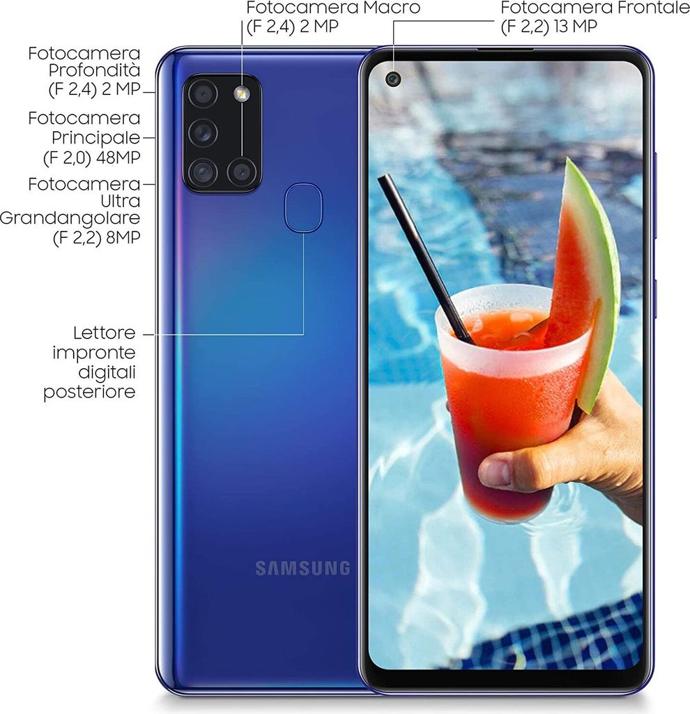 Samsung Galaxy A21s  - 32GB - SM-A217F/DS - Dual-Sim -  - Produktbild 15