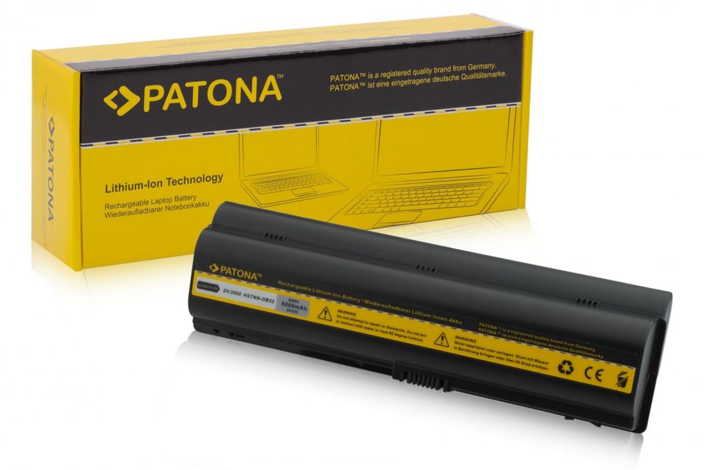 PATONA Akku für HP DV2000 Compaq Presario 6025EA V3000 V3000T