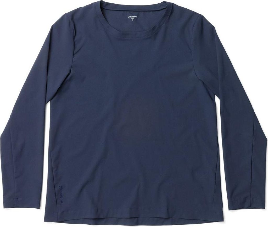 Houdini Cover Langarm-t-shirt Blau L Damen Blau L