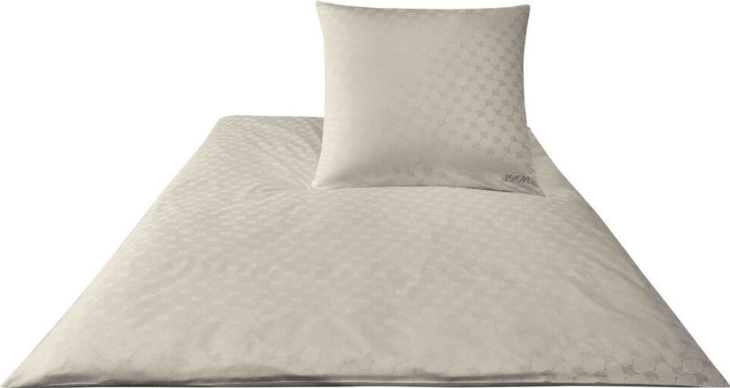 JOOP! Mako-Satin Cornflower Bettwäsche-Garnitur 4020 Farbe 17 sand, 70x90 200x200cm