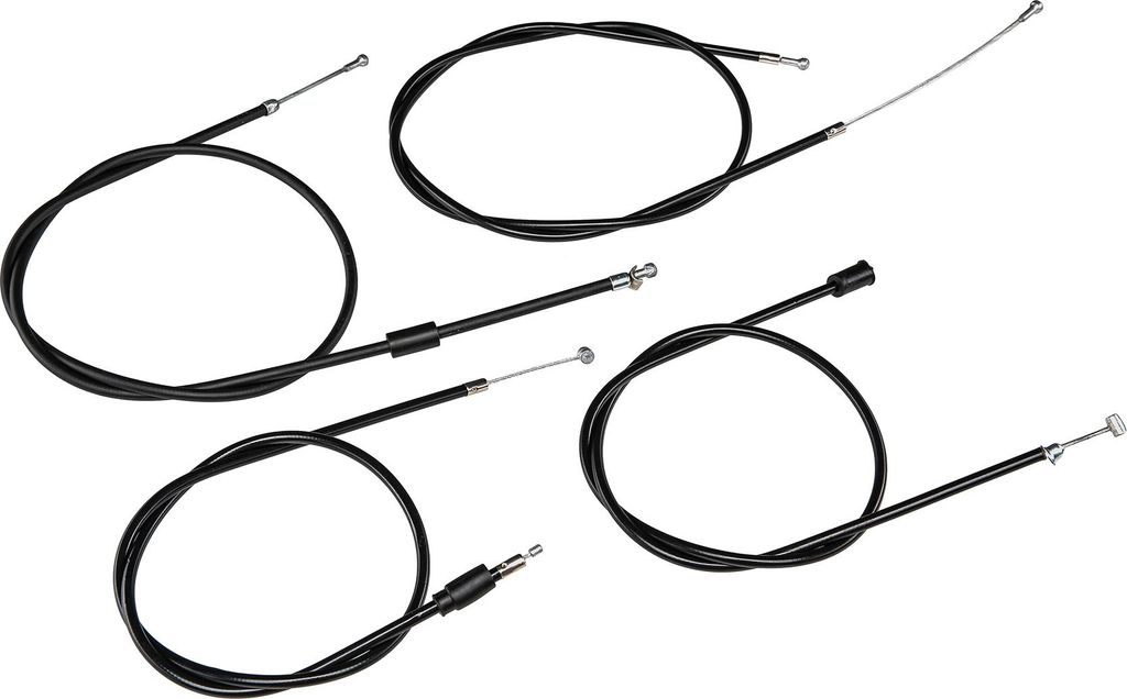 Bowdenzug-Set in Schwarz ab Bj. 10/76 - für Simson S50