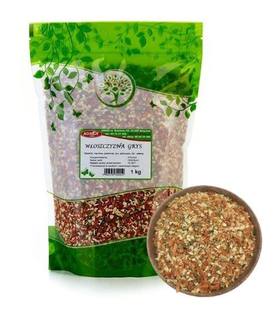 Włoszczyzna grys 1 kg Zdjęcie produktu 