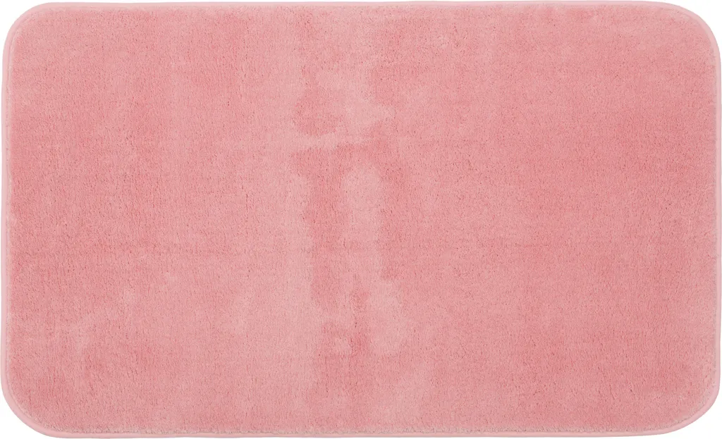 Tapis de douche absorbant 50x70 cm Rio vieux rose microfibre douce