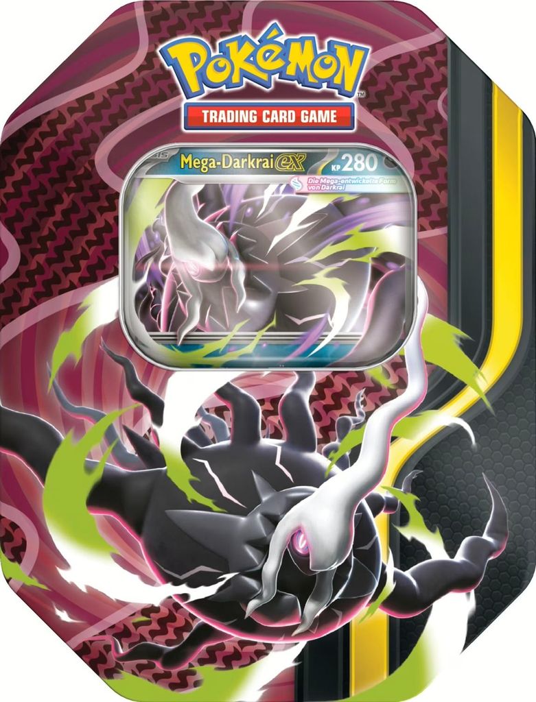 Pokemon Mega-Darkrai ex Tin Box Deutsch Produktbild 