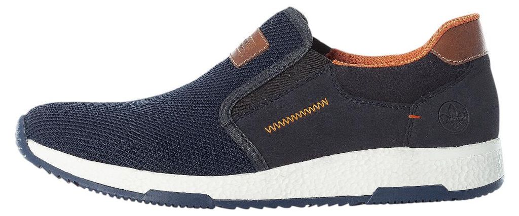 Zapatos de hombre Rieker, tipo zapatillas, color azul, para Imagen del producto 