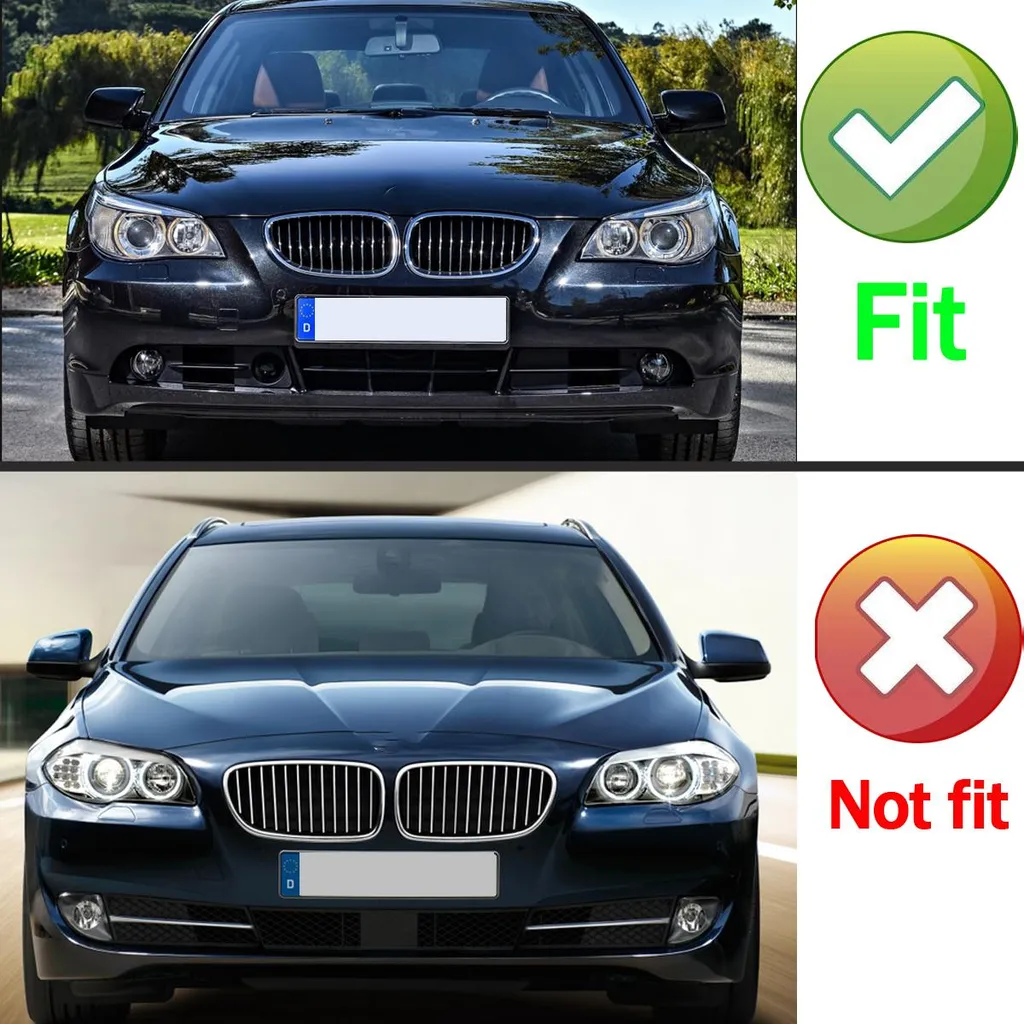 Grille calandre sur mesure en plastique durable - Pack complet G+D noir - 5