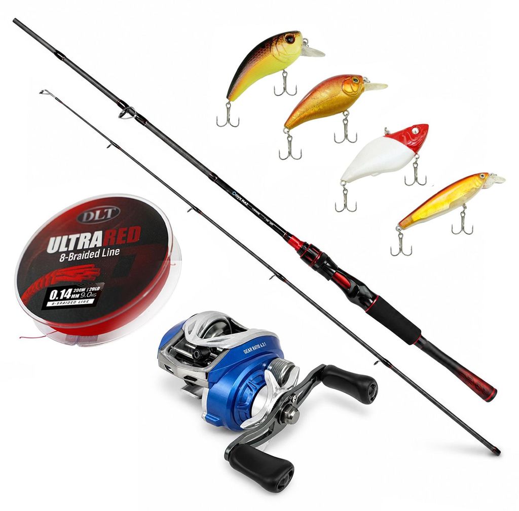 Ensemble Baitcasting Eurocatch 1,80 m - Canne Baitcasting Image du produit 