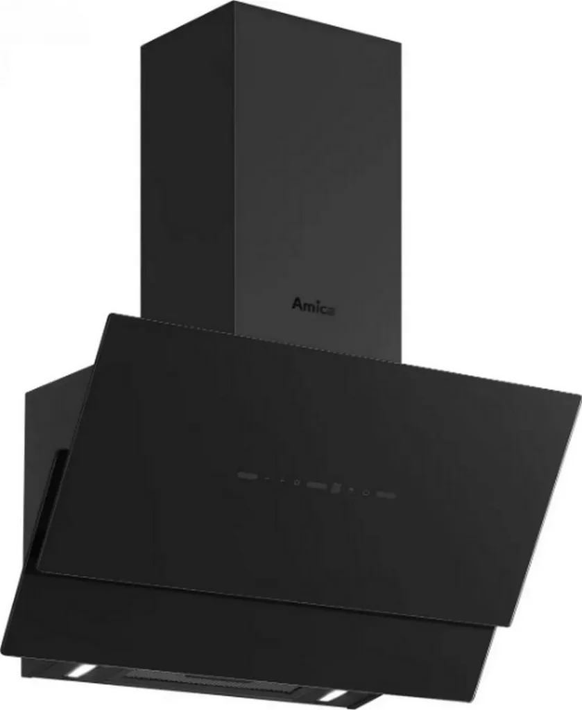 Hotte décorative 60 cm Amica AHIGN6600A++ haute puissance 546m3/h