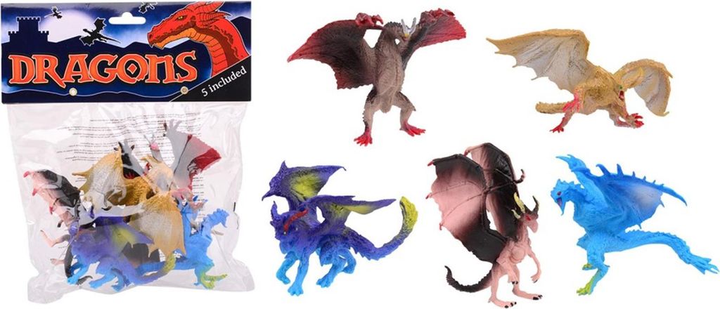 John Toy Dragons im Beutel