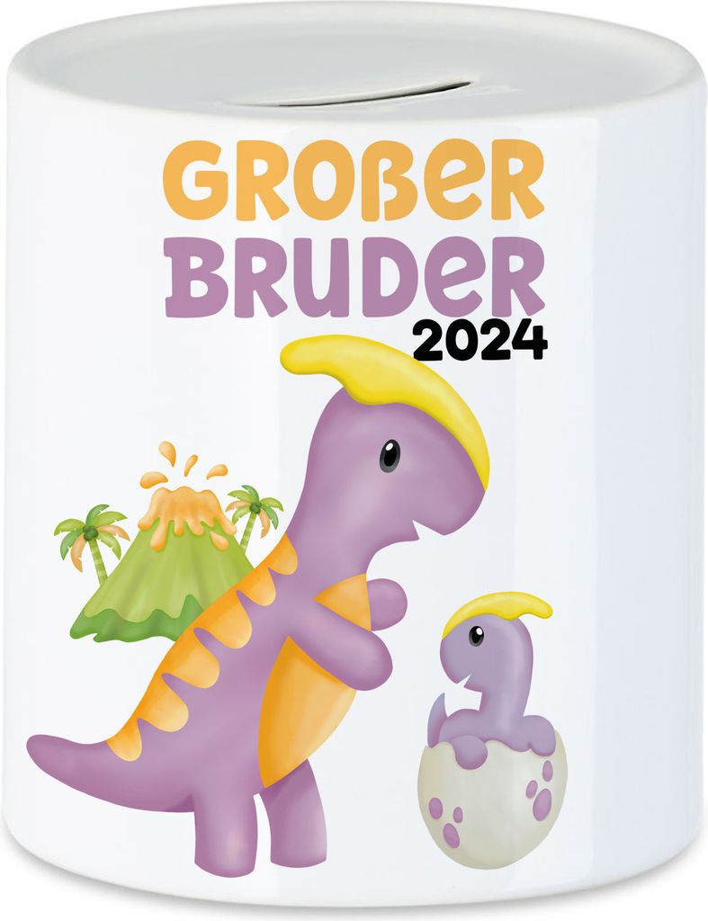 Großer Bruder 2024 Spardose Baby Geburt Geschwister Familie Liebe Geborgenheit Kleinkind Geborgenheit