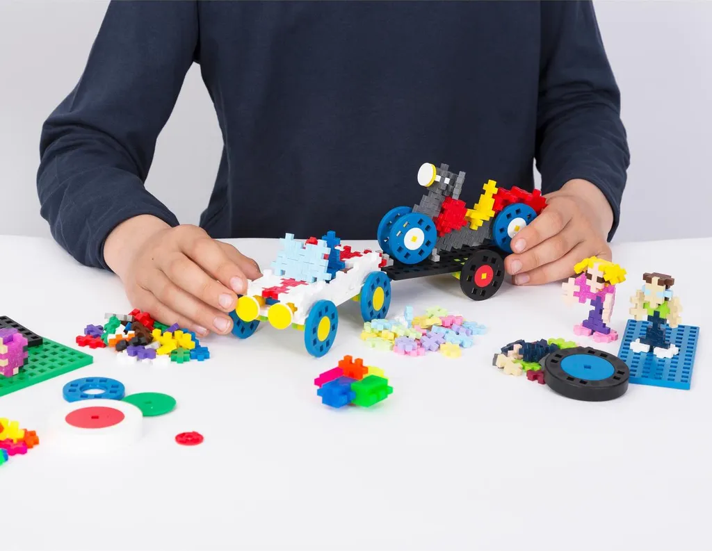 Plus Plus - 4000 briques créatives mélangées pour constructions 2D et 3D - 7