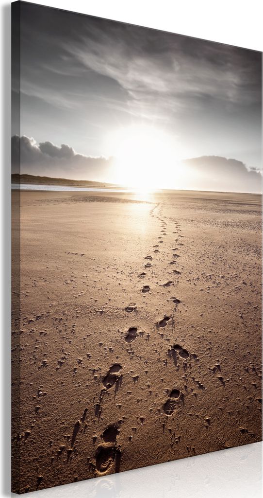 Italienischer Leinwand Leinwandbild - Our Way (1 Part) Vertical 20x30 cm Landschaften c-B-0662-b-a